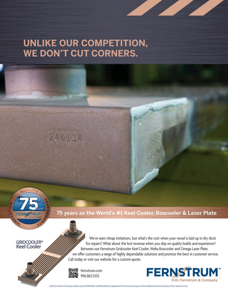 Marine News Magazine, page 4th Cover,  May 2025