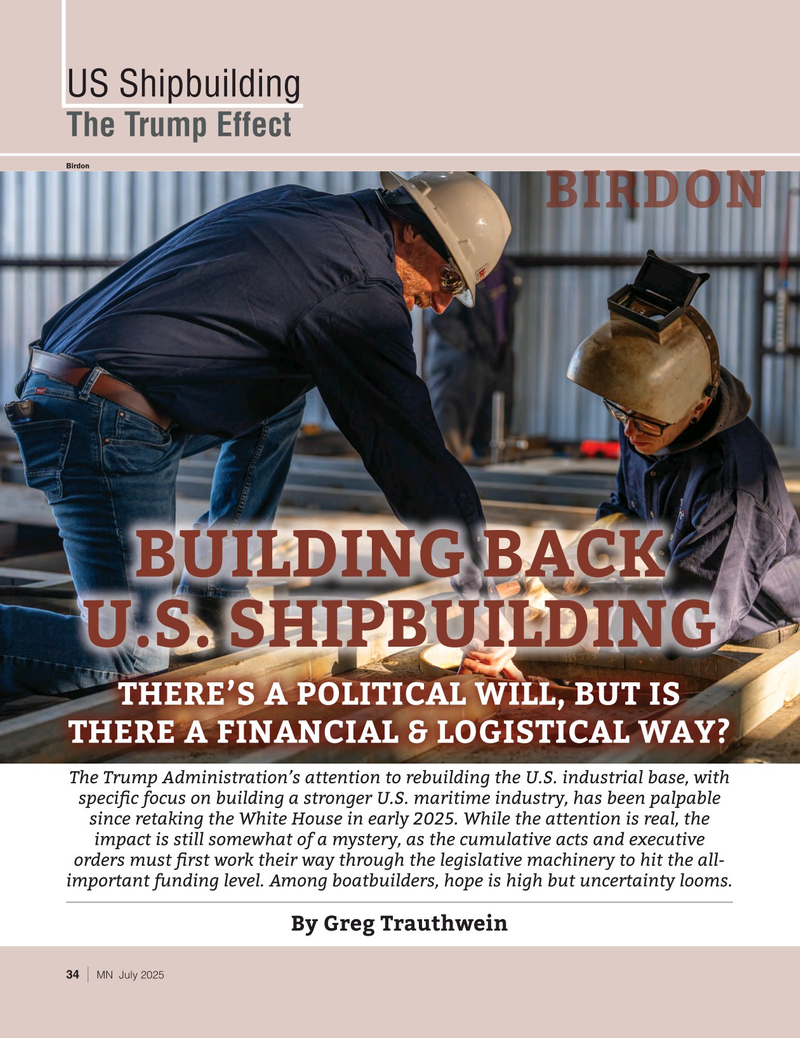 Marine News Magazine, page 34,  Jul 2025