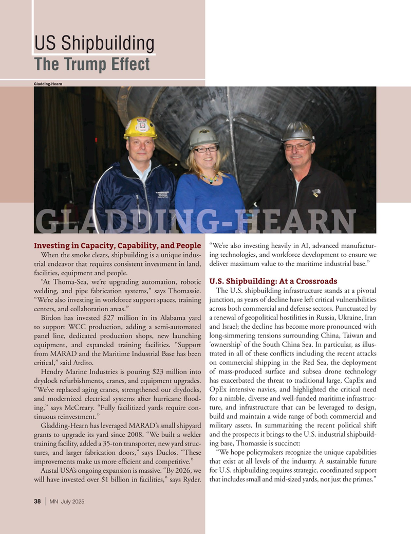 Marine News Magazine, page 38,  Jul 2025
