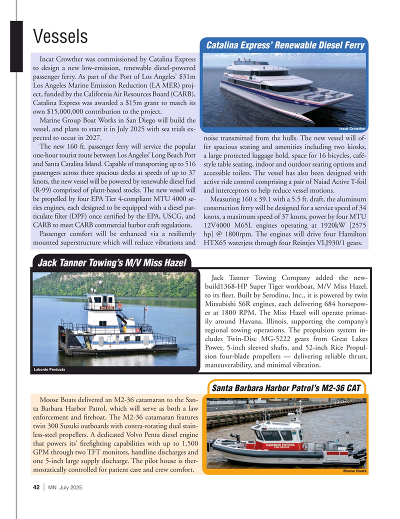 Marine News Magazine, page 42,  Jul 2025