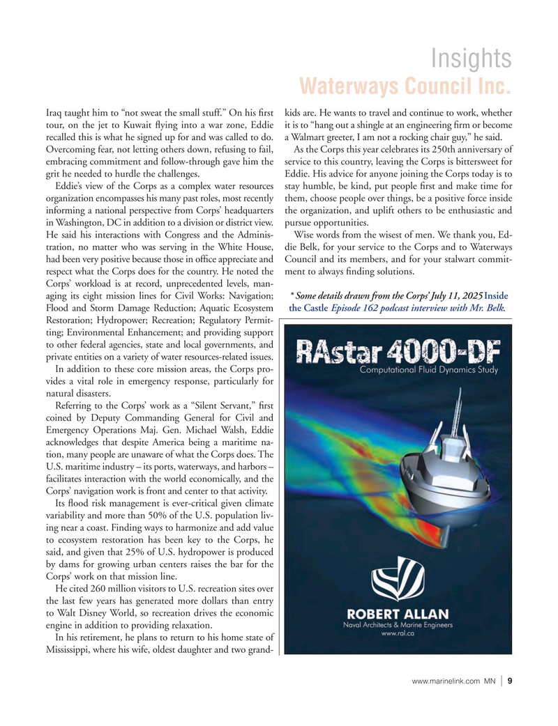 Marine News Magazine, page 9,  Sep 2025