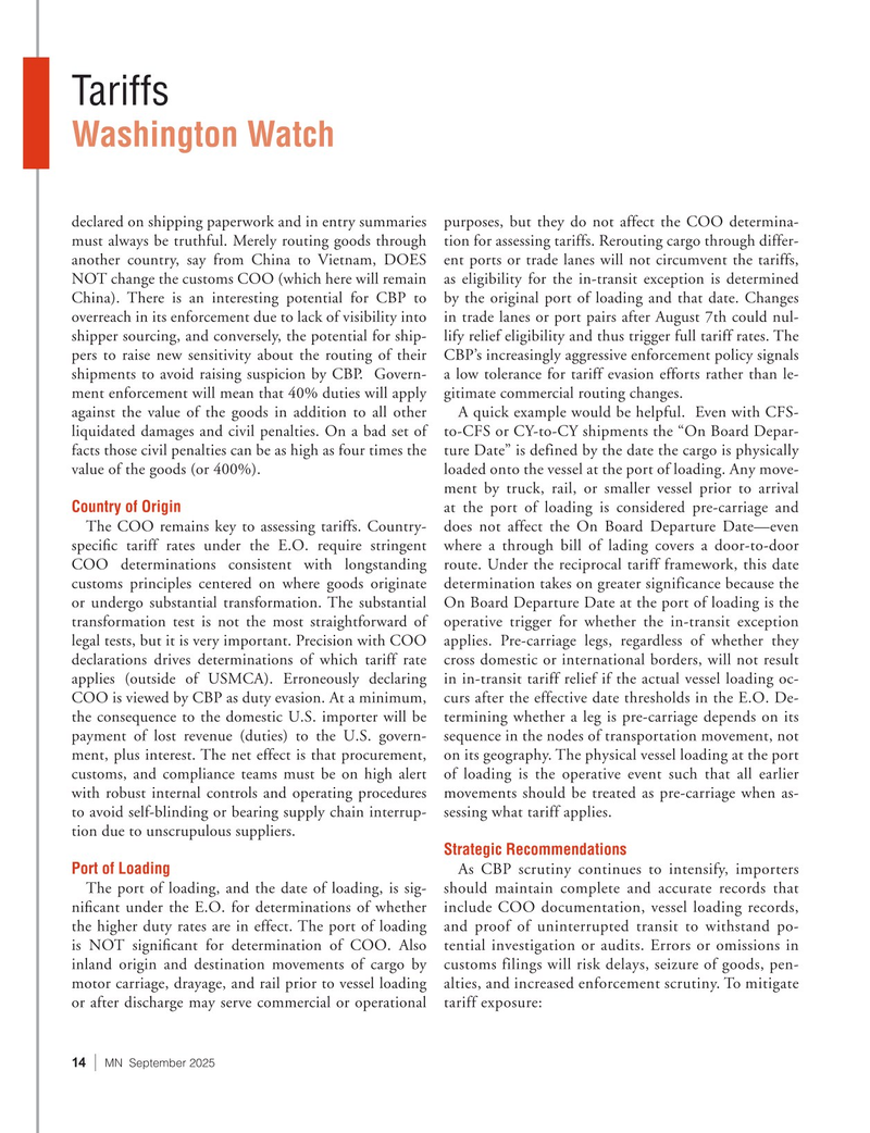 Marine News Magazine, page 14,  Sep 2025