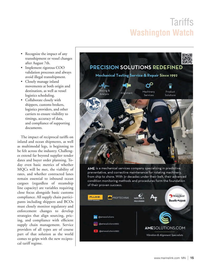 Marine News Magazine, page 15,  Sep 2025