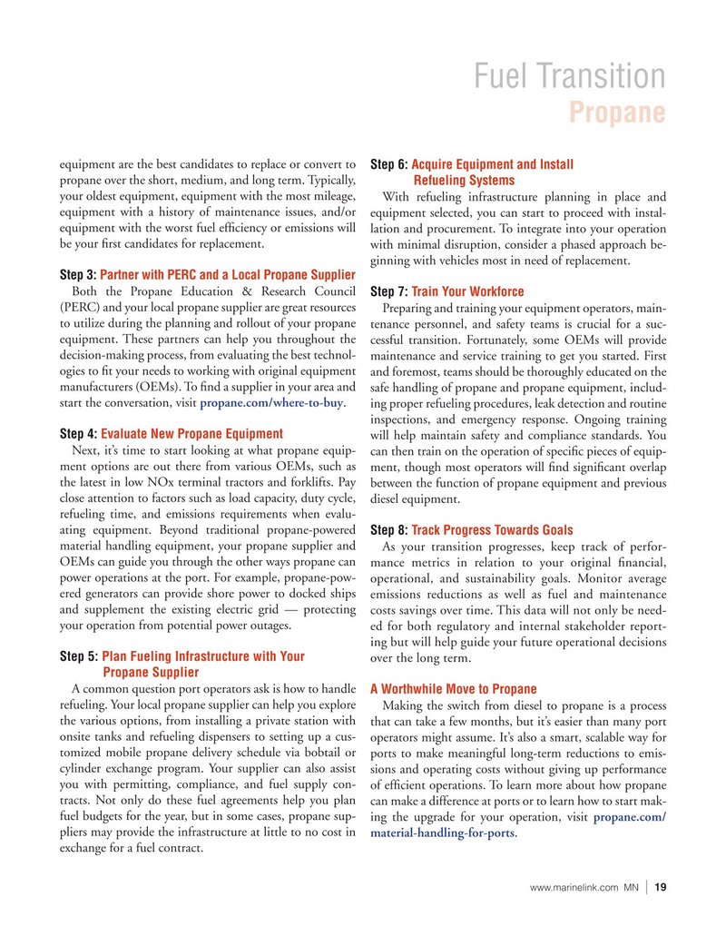 Marine News Magazine, page 19,  Sep 2025