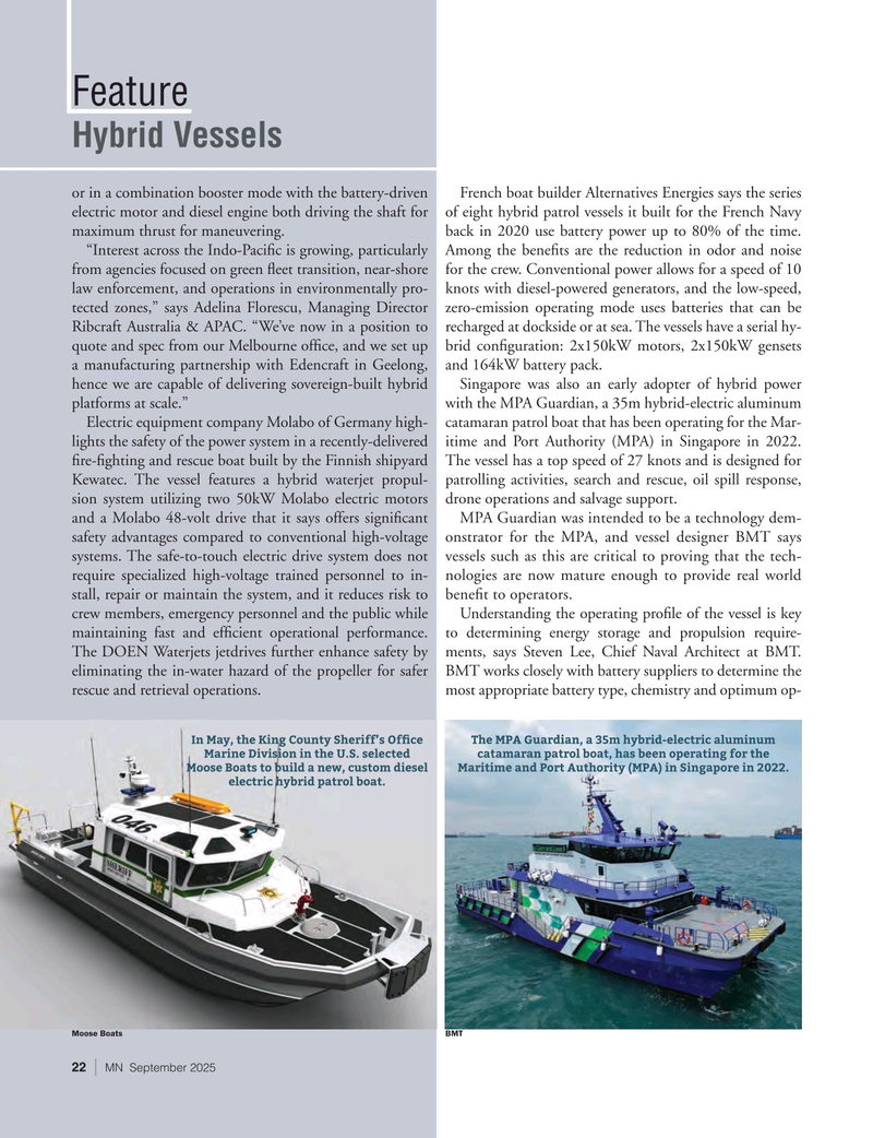 Marine News Magazine, page 22,  Sep 2025