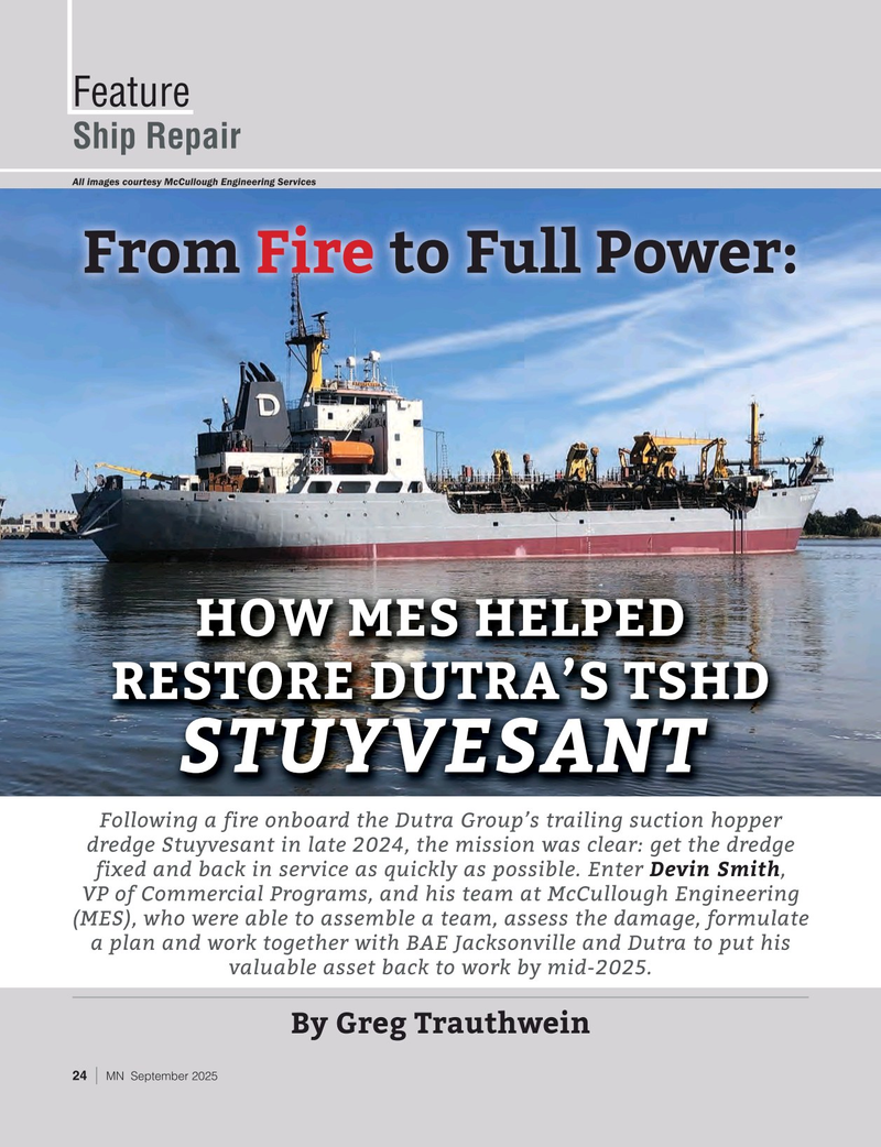 Marine News Magazine, page 24,  Sep 2025
