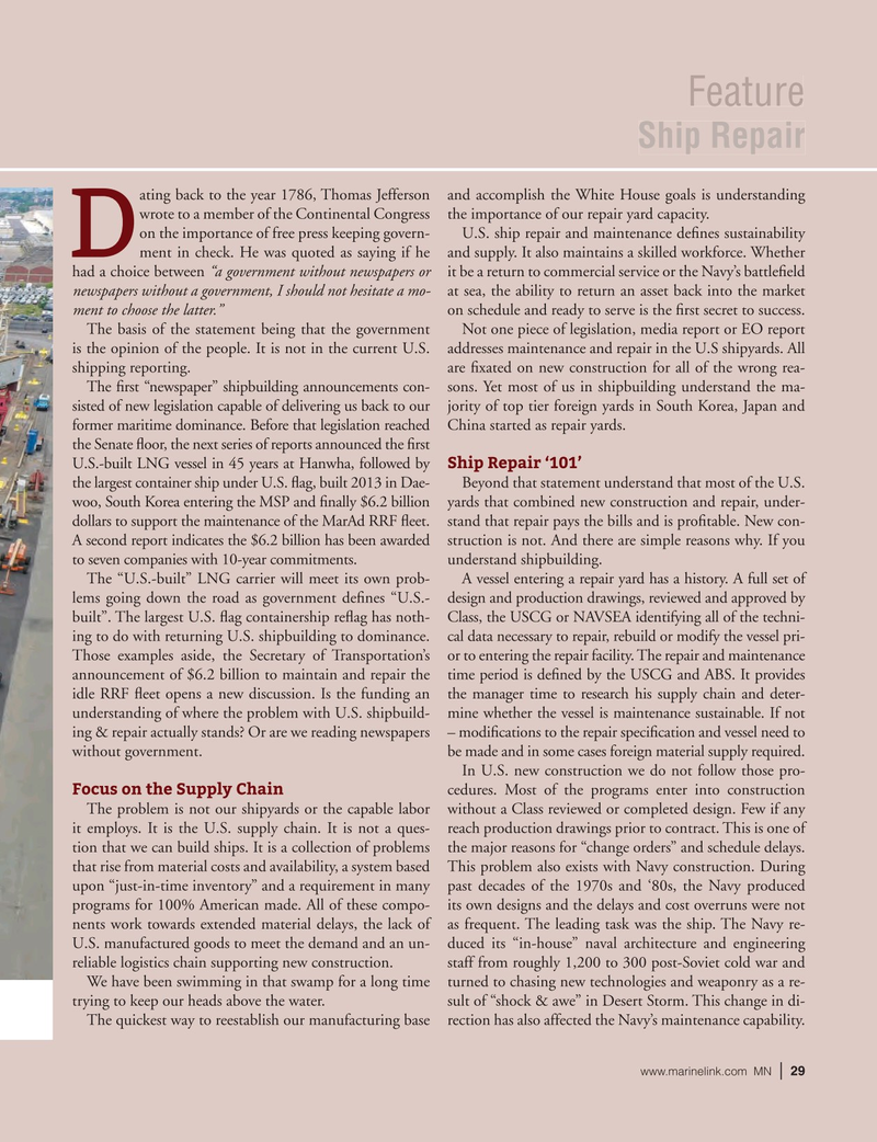 Marine News Magazine, page 29,  Sep 2025