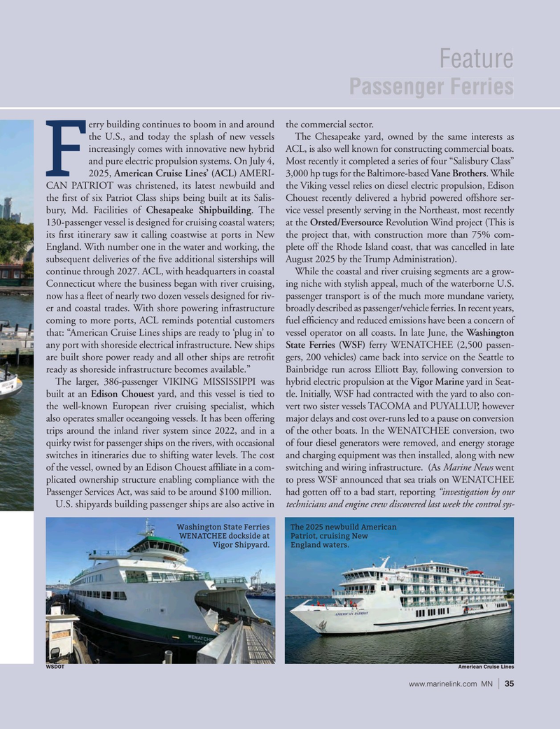 Marine News Magazine, page 35,  Sep 2025