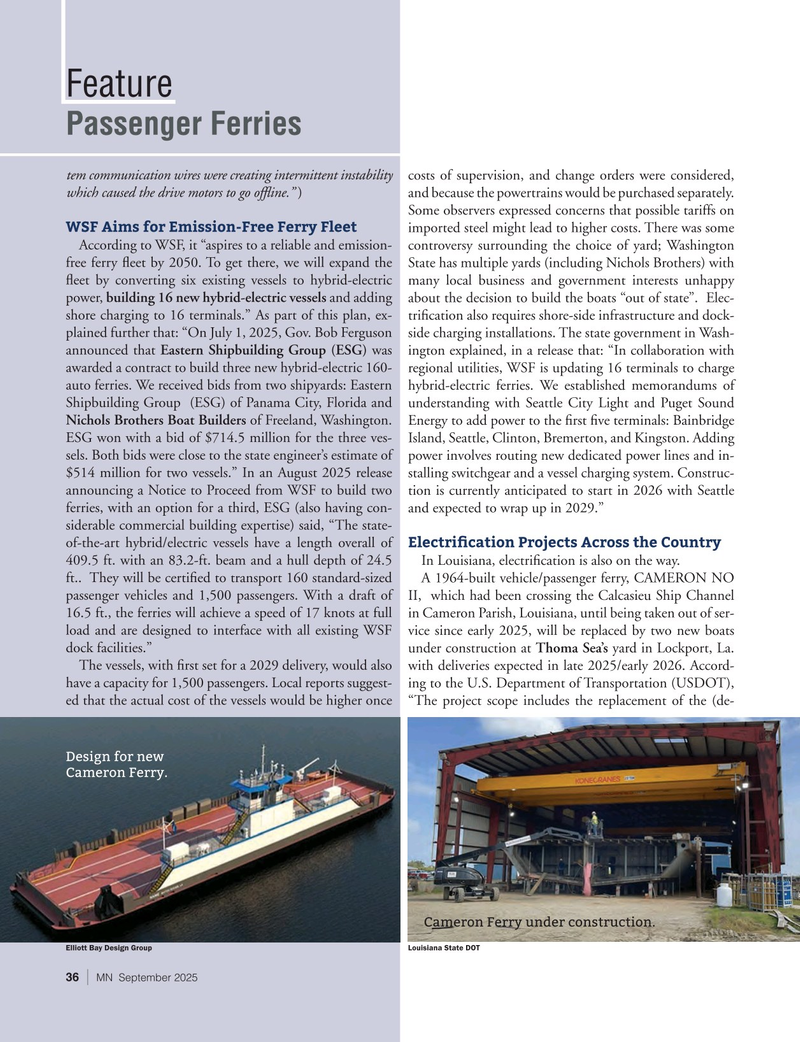 Marine News Magazine, page 36,  Sep 2025