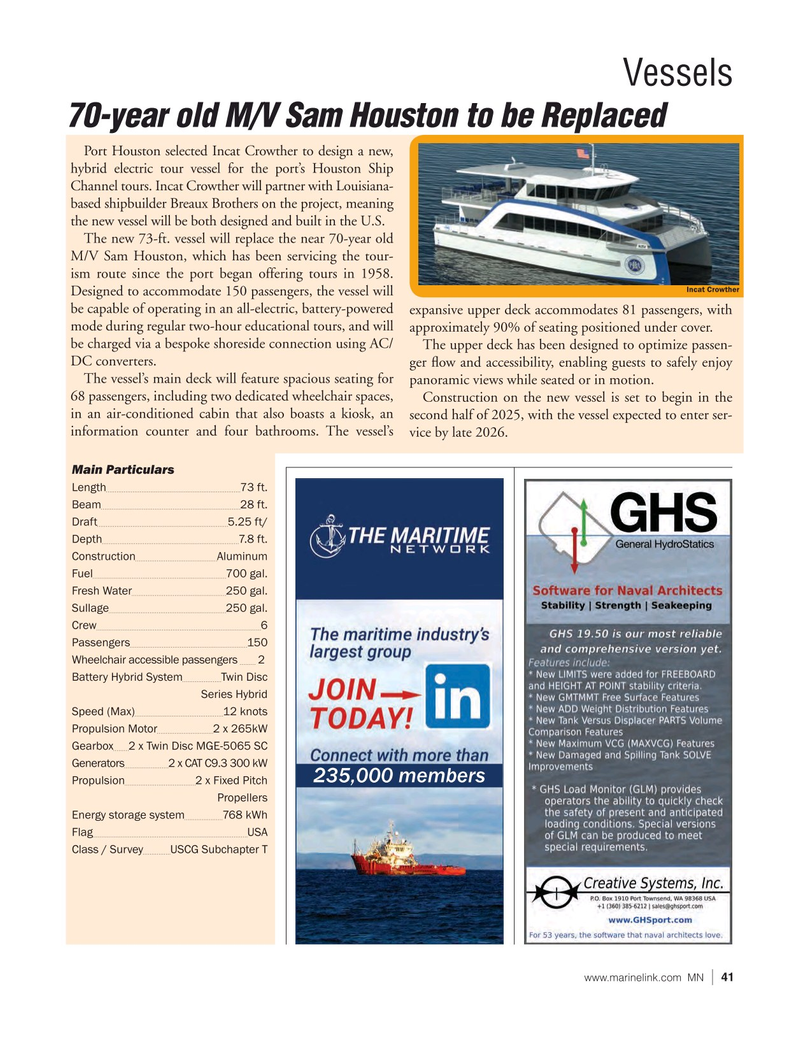Marine News Magazine, page 41,  Sep 2025
