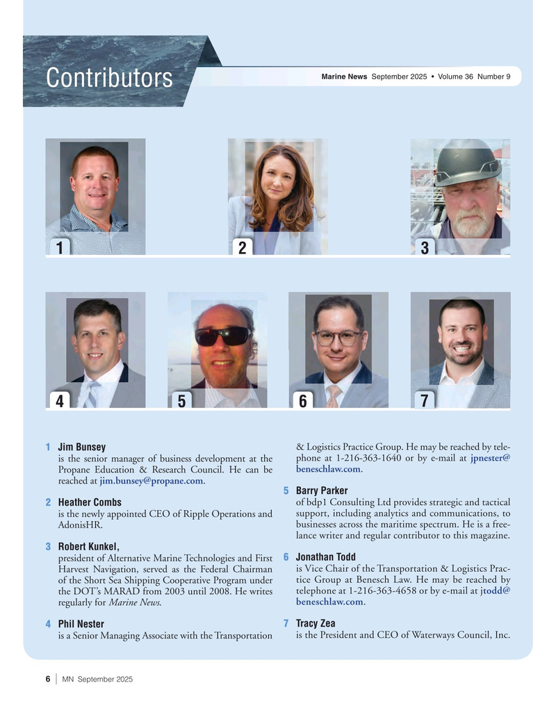 Marine News Magazine, page 6,  Sep 2025