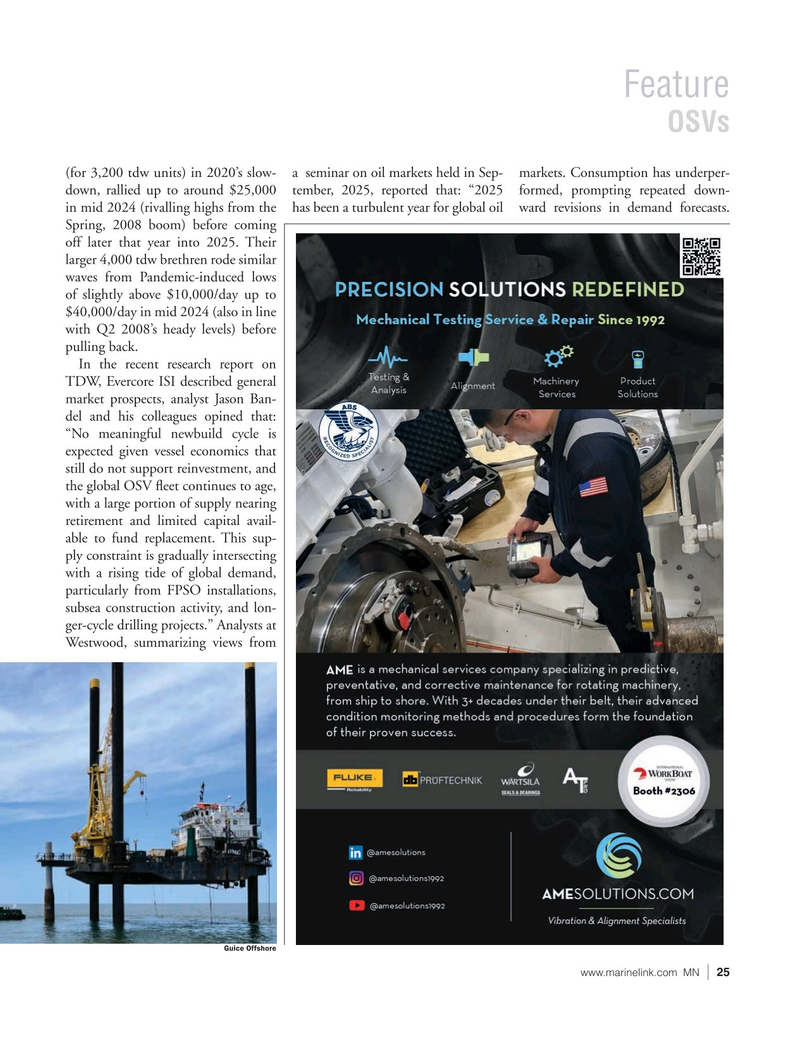 Marine News Magazine, page 25,  Nov 2025