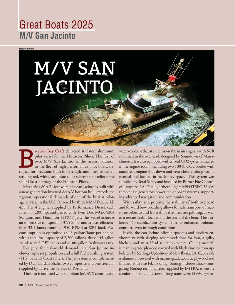 Marine News Magazine, page 38,  Nov 2025