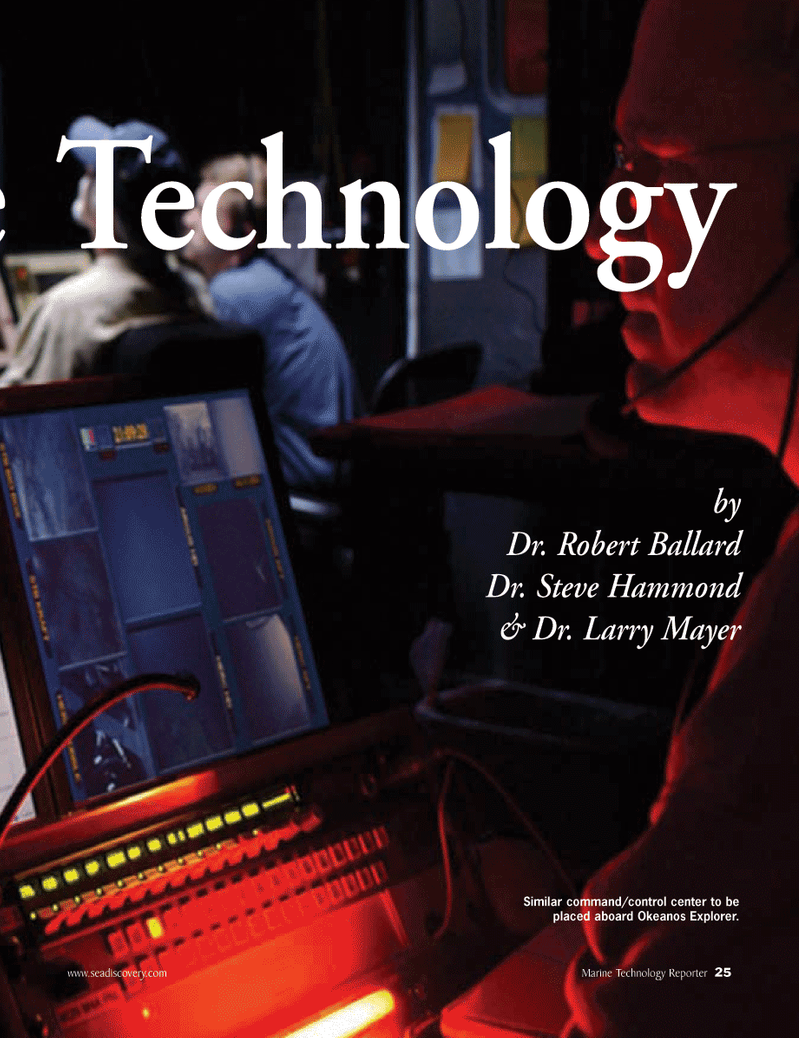 Marine Technology Magazine, page 24,  Mar 2006