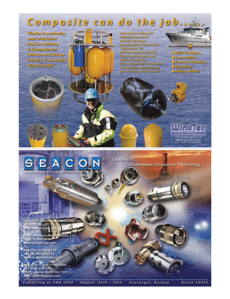 Marine Technology Magazine, page 21,  Jul 2008