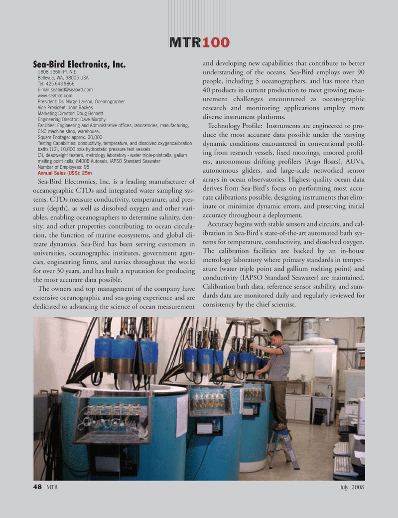 Marine Technology Magazine, page 48,  Jul 2008