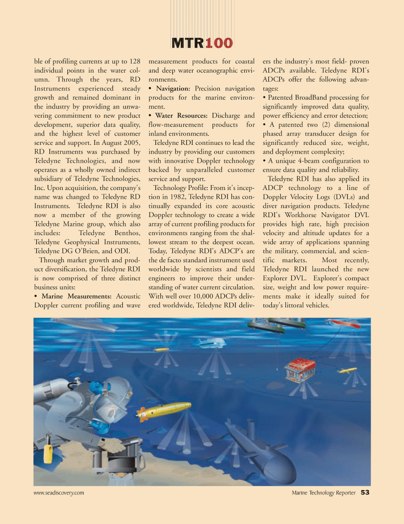 Marine Technology Magazine, page 53,  Jul 2008