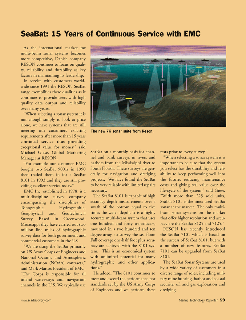 Marine Technology Magazine, page 59,  Jul 2008