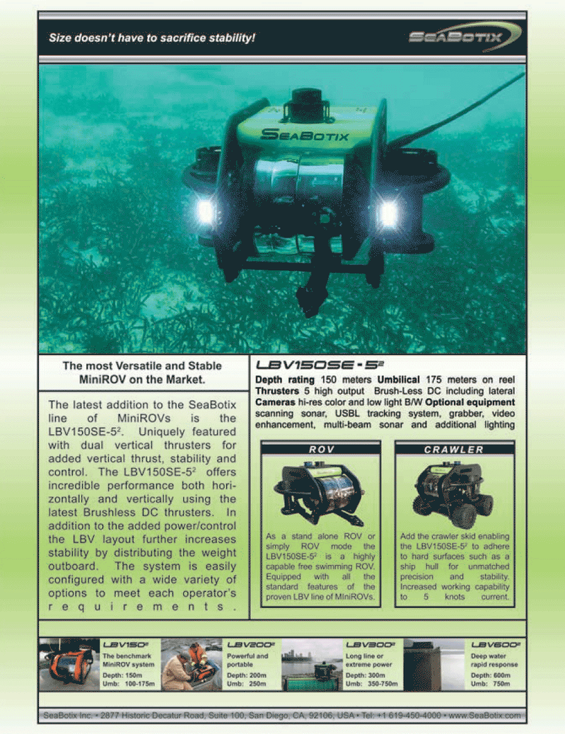 Marine Technology Magazine, page 7,  Jul 2008