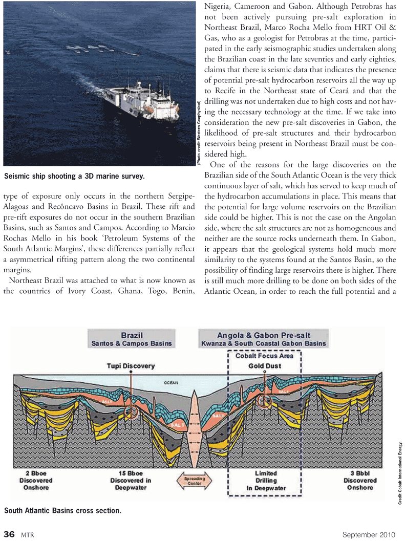 Marine Technology Magazine, page 36,  Sep 2010