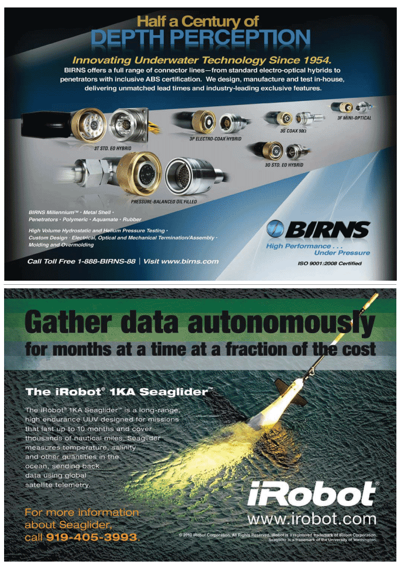 Marine Technology Magazine, page 17,  Oct 2010
