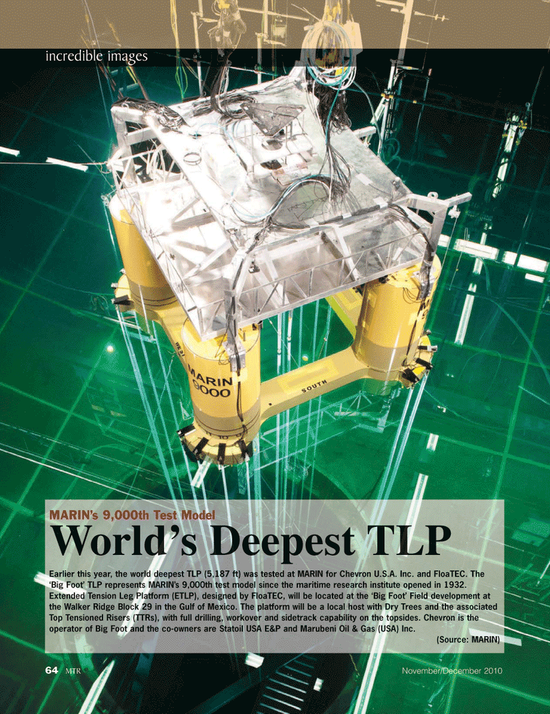 Marine Technology Magazine, page 64,  Nov 2010