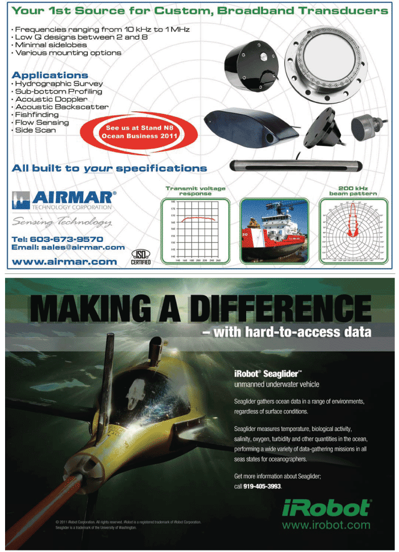 Marine Technology Magazine, page 27,  Mar 2011
