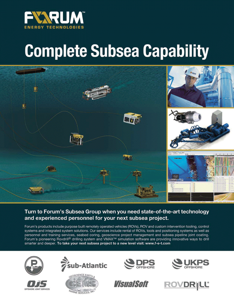 Marine Technology Magazine, page 4th Cover,  Mar 2011