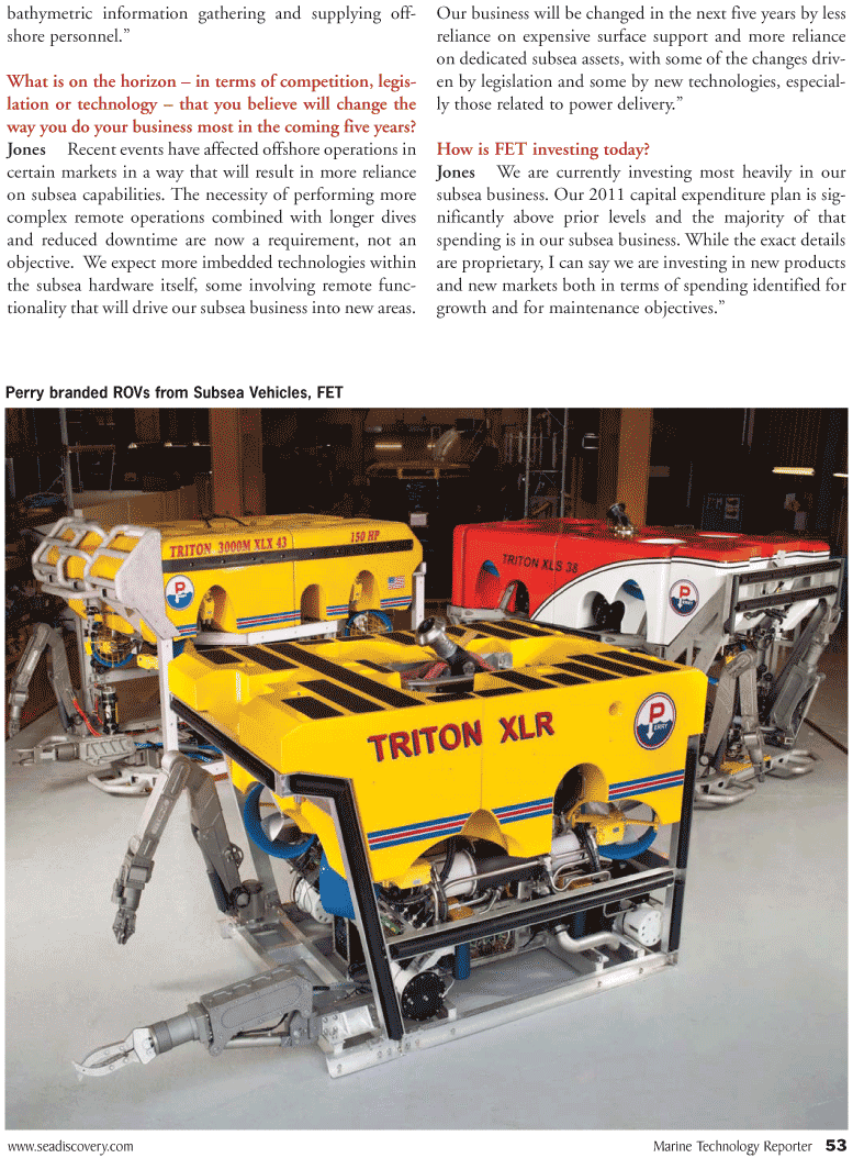 Marine Technology Magazine, page 53,  Apr 2011