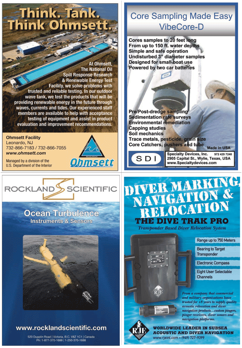 Marine Technology Magazine, page 19,  May 2011
