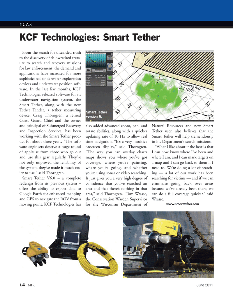 Marine Technology Magazine, page 14,  Jun 2011
