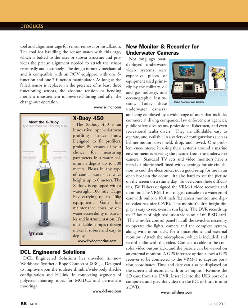 Marine Technology Magazine, page 58,  Jun 2011