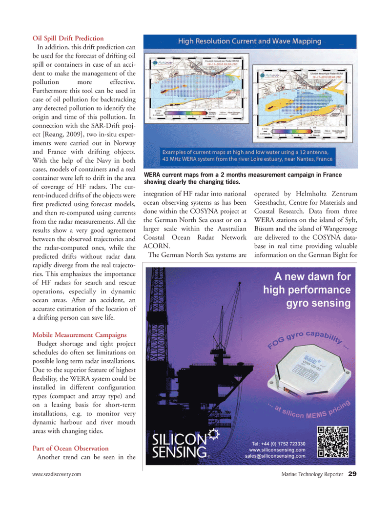 Marine Technology Magazine, page 29,  Sep 2011