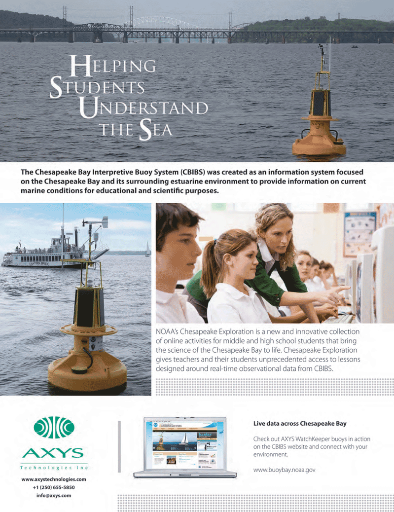 Marine Technology Magazine, page 3rd Cover,  Sep 2011