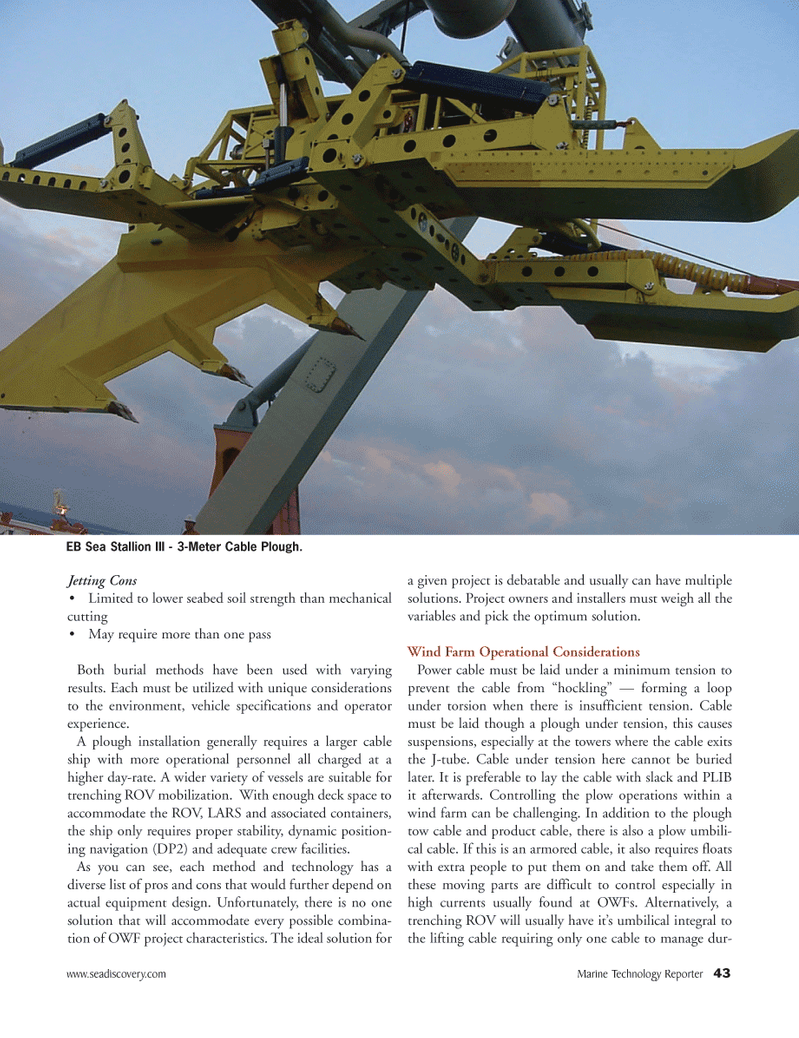 Marine Technology Magazine, page 43,  Oct 2011