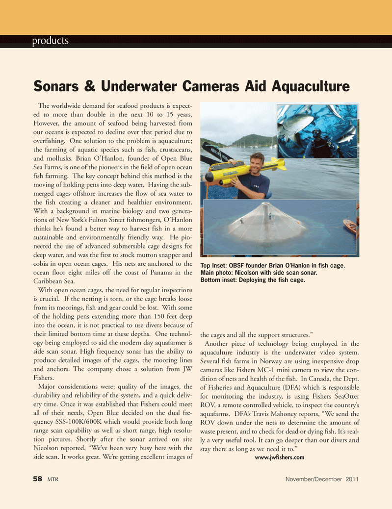 Marine Technology Magazine, page 58,  Nov 2011