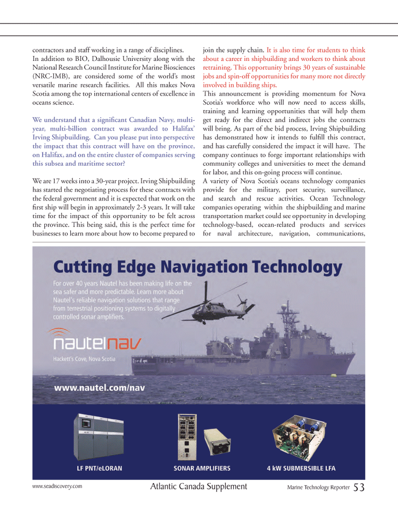 Marine Technology Magazine, page 53,  Mar 2012