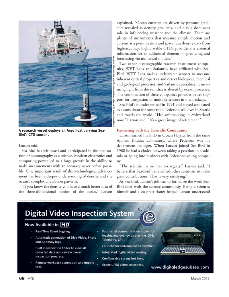 Marine Technology Magazine, page 68,  Mar 2012