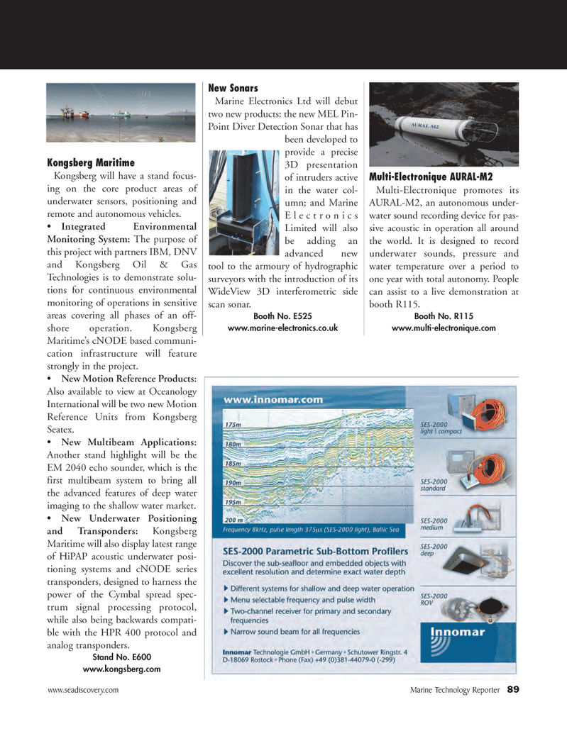 Marine Technology Magazine, page 89,  Mar 2012
