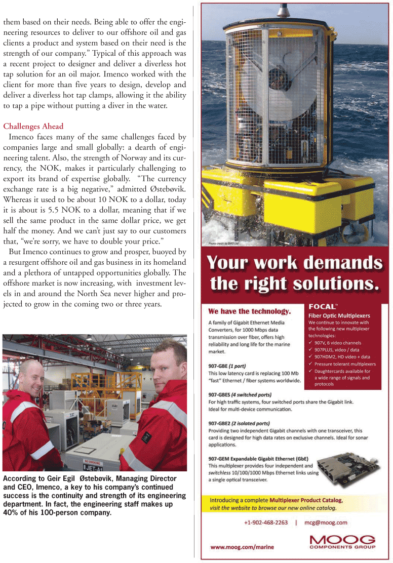 Marine Technology Magazine, page 17,  Apr 2012
