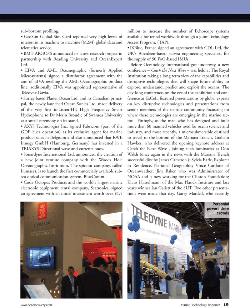 Marine Technology Magazine, page 19,  Apr 2012