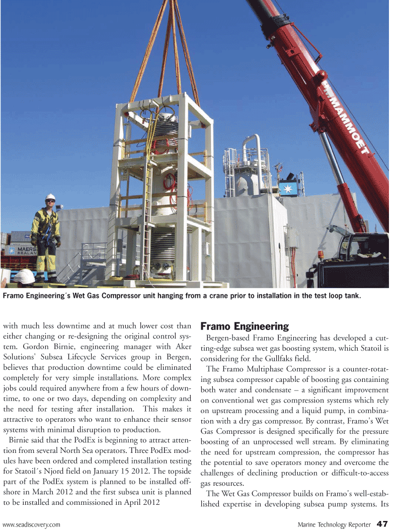 Marine Technology Magazine, page 47,  Apr 2012
