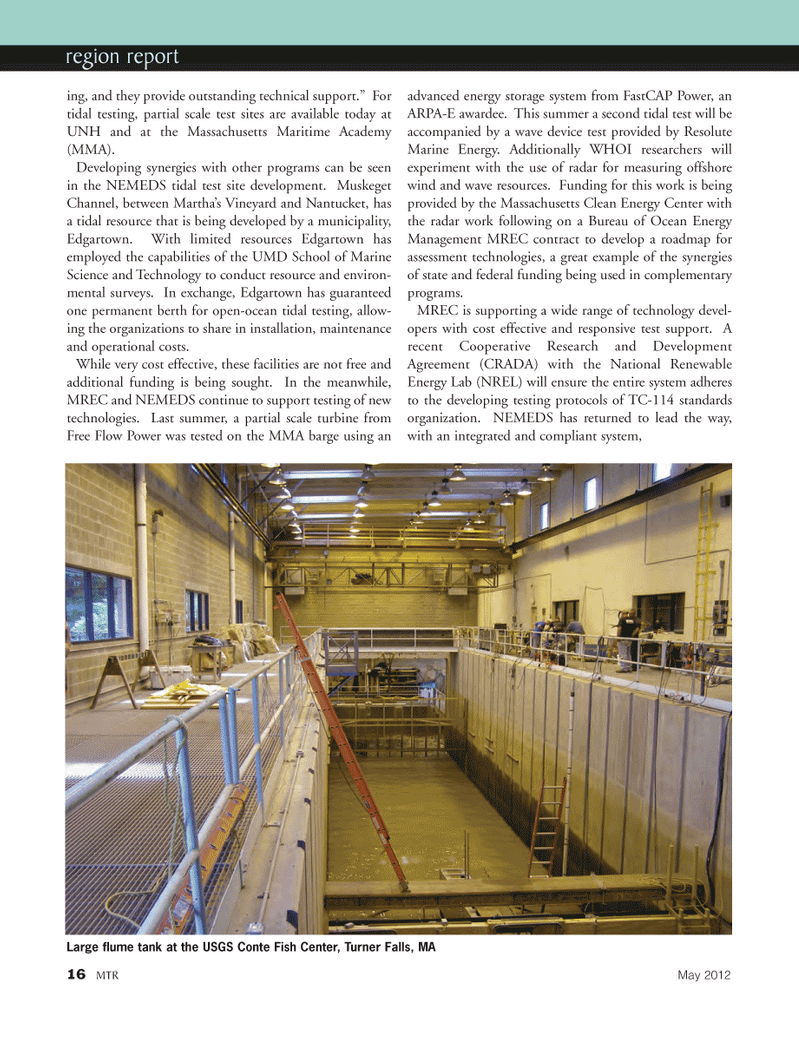 Marine Technology Magazine, page 16,  May 2012