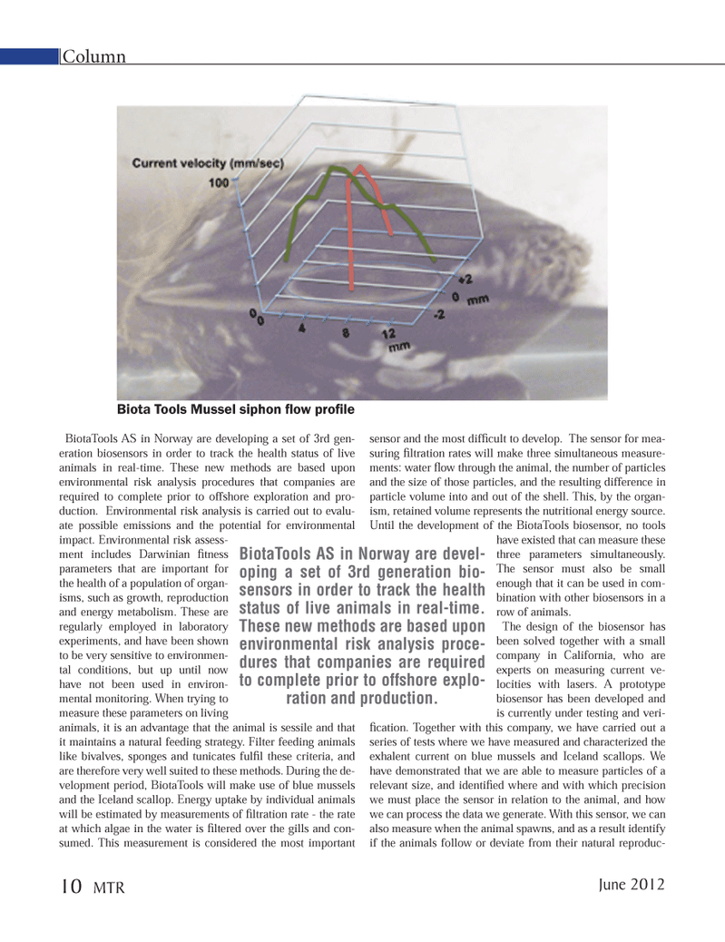 Marine Technology Magazine, page 10,  Jun 2012