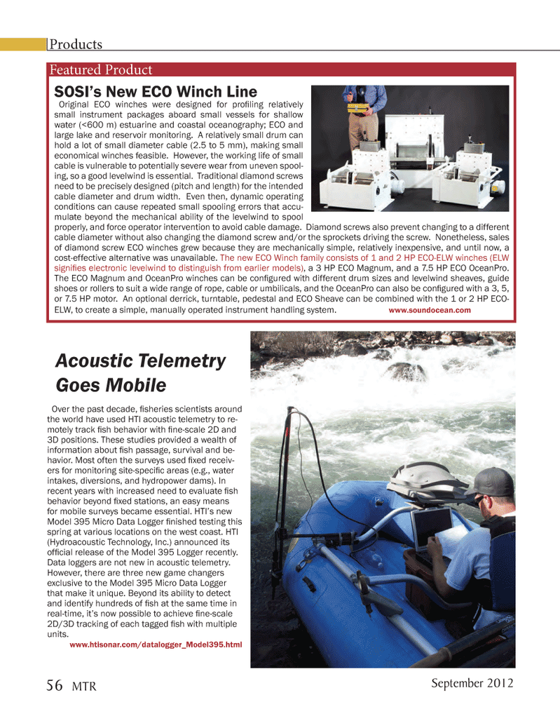 Marine Technology Magazine, page 56,  Sep 2012