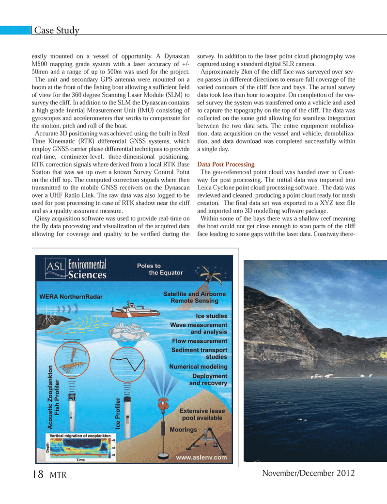 Marine Technology Magazine, page 18,  Nov 2012