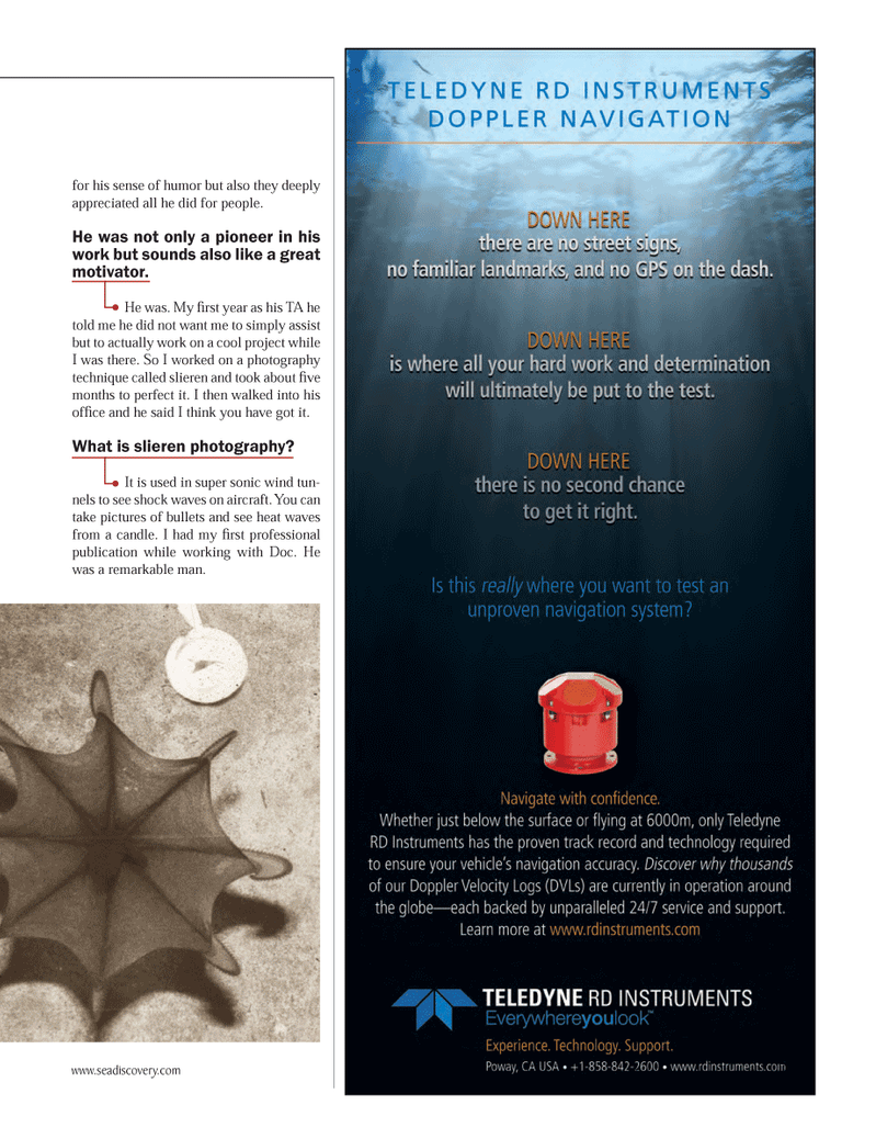 Marine Technology Magazine, page 23,  Jan 2013