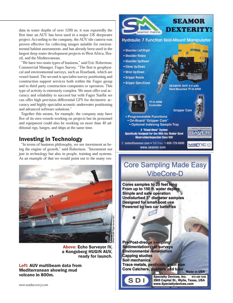 Marine Technology Magazine, page 37,  Jan 2013