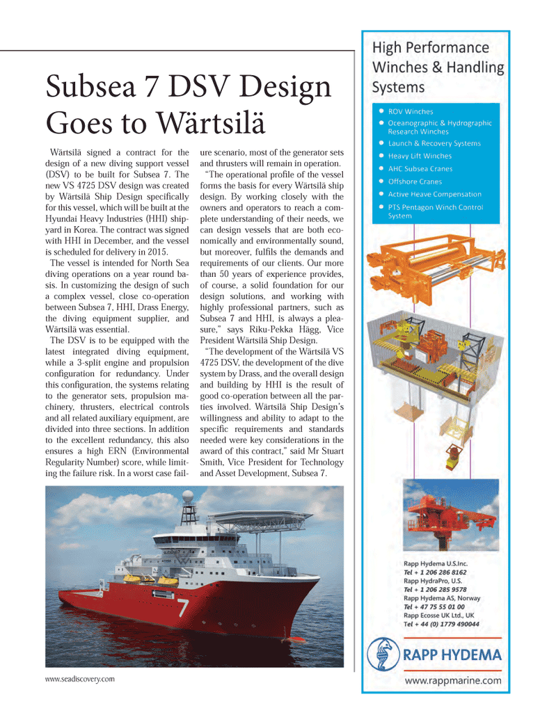Marine Technology Magazine, page 41,  Jan 2013