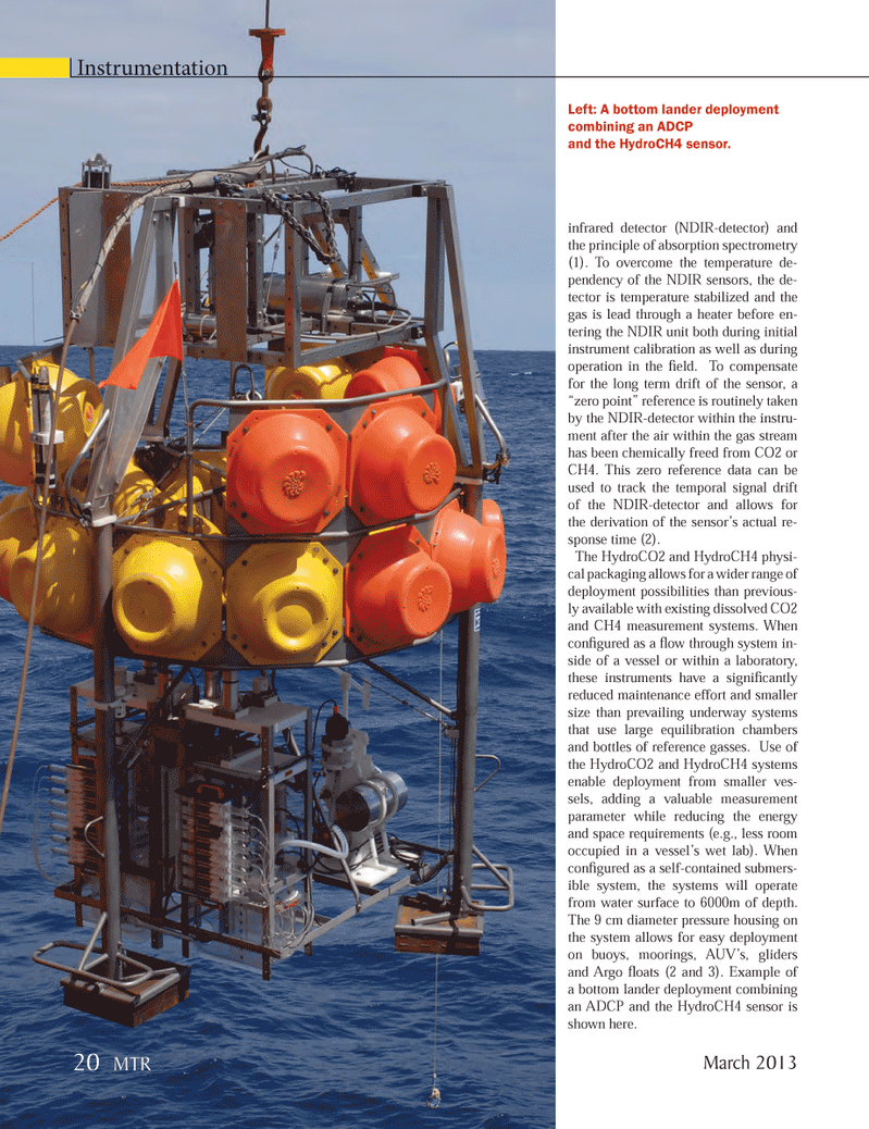 Marine Technology Magazine, page 20,  Mar 2013